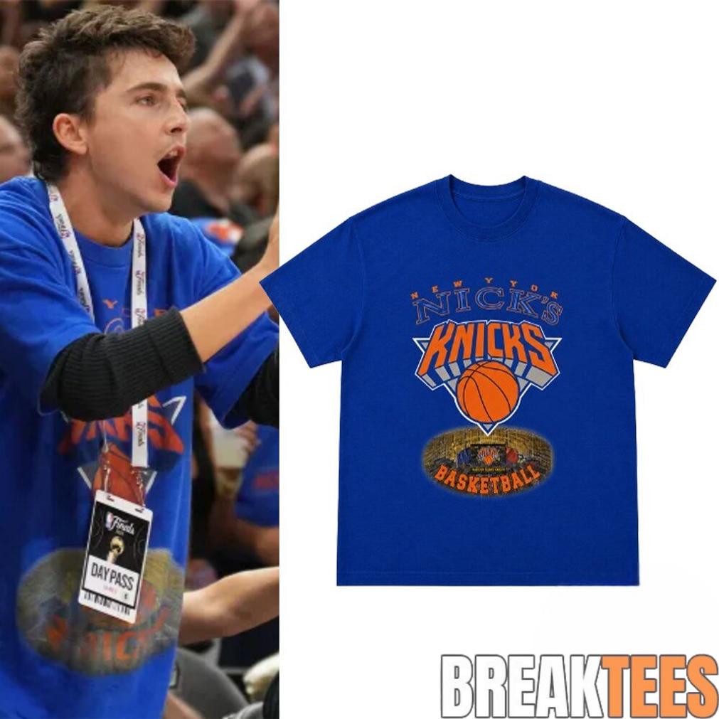 Timothee Chalamet Knicks Game 5 Shirt