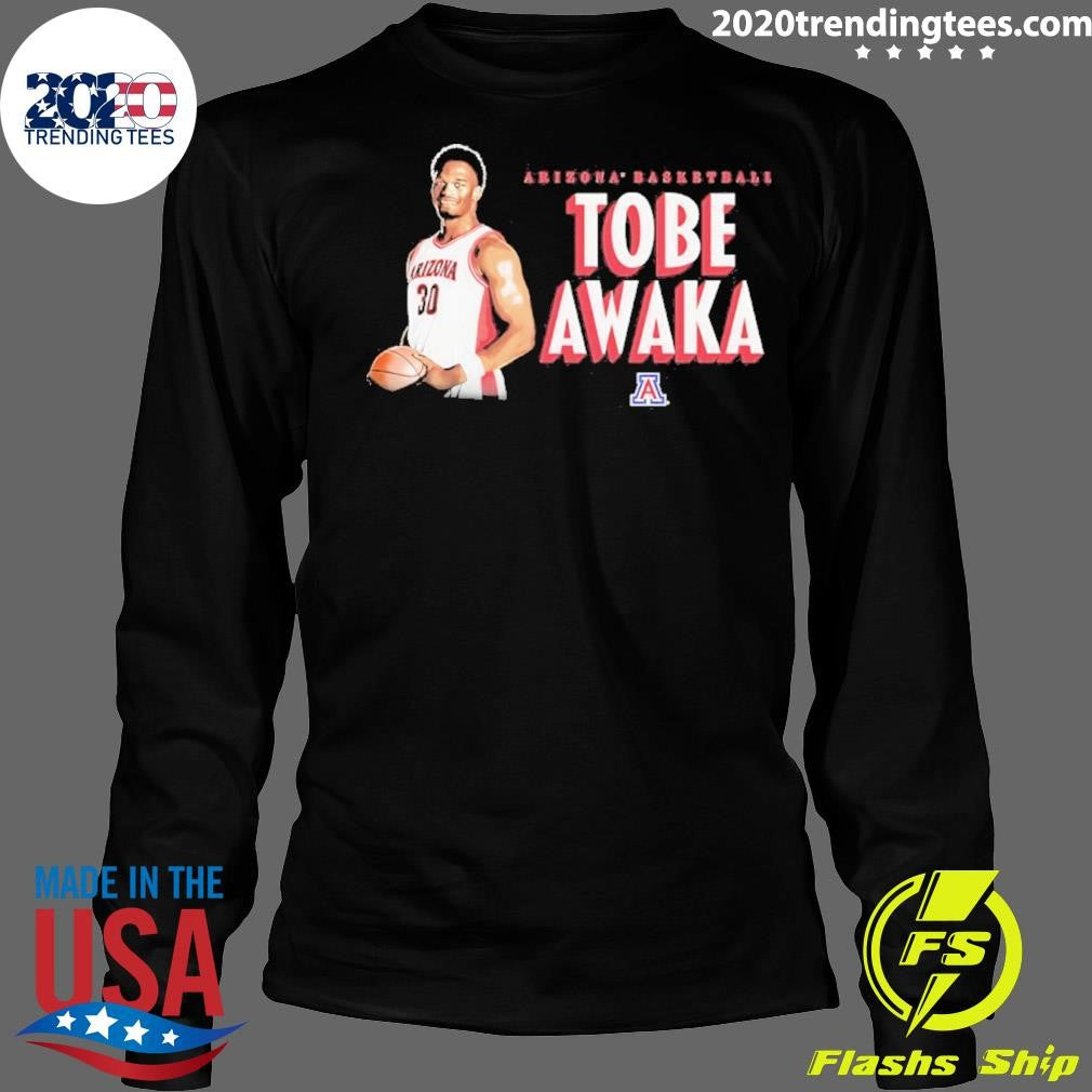 Tobe Awaka Arizona Wildcats Basketball Player Vintage Shirt