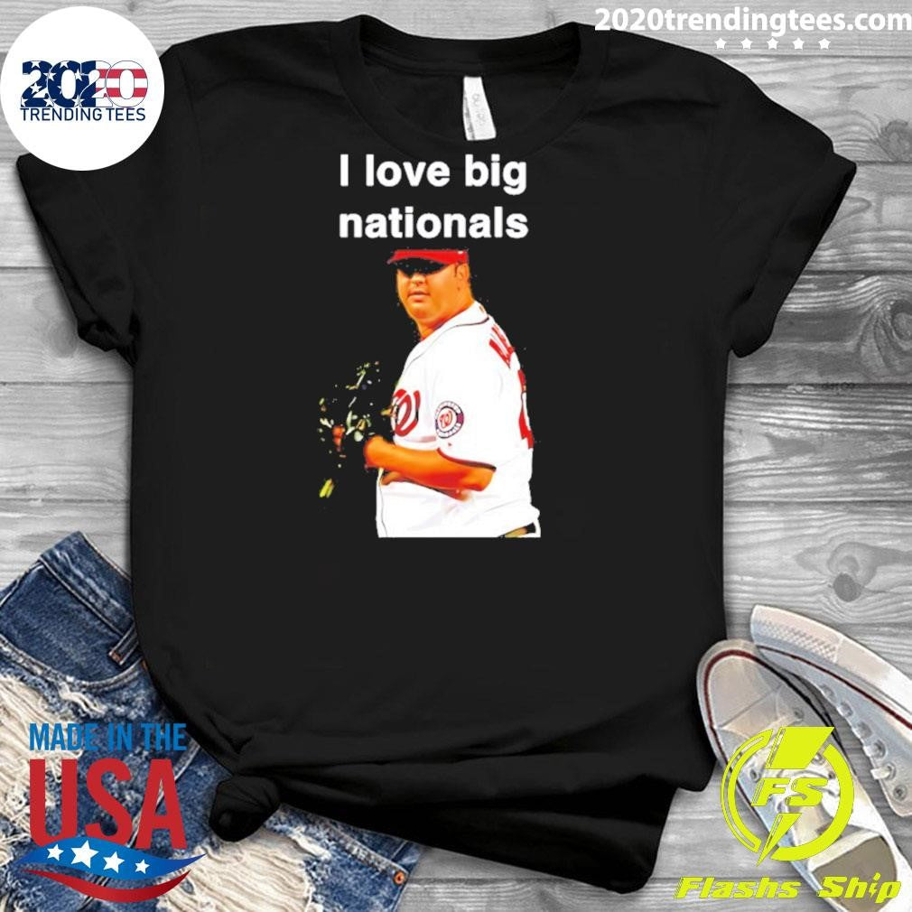 Todd Coffey Washington Nationals I Love Big Nationals Shirt