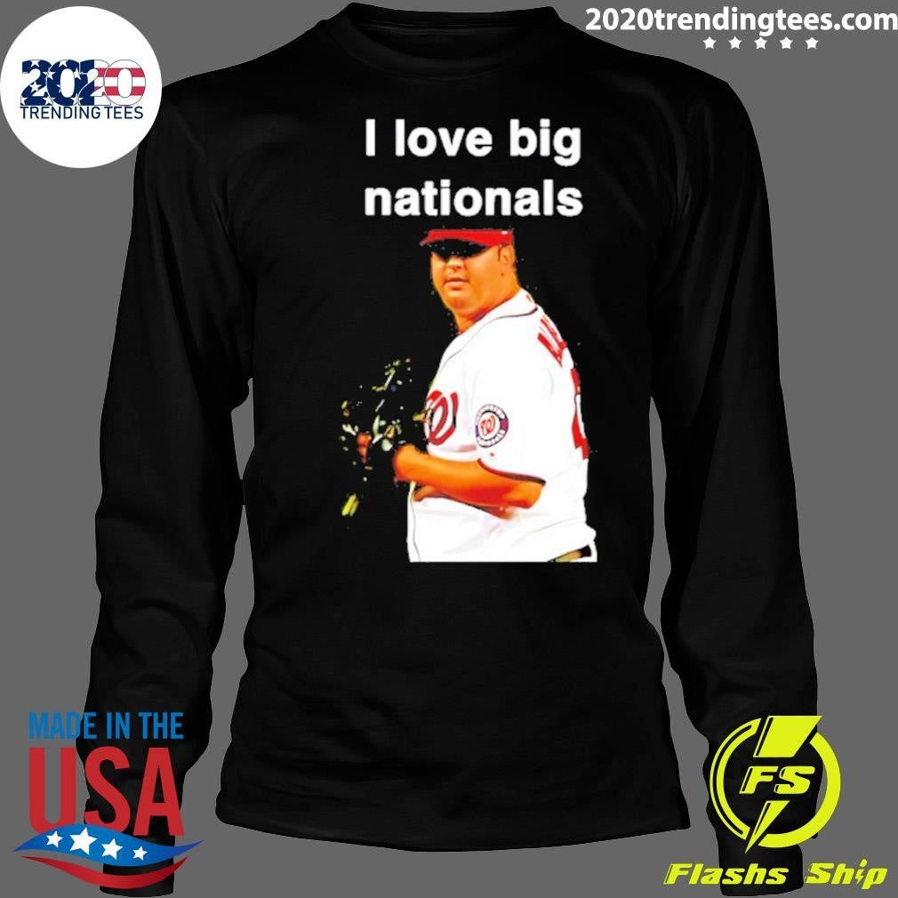 Todd Coffey Washington Nationals I Love Big Nationals Shirt