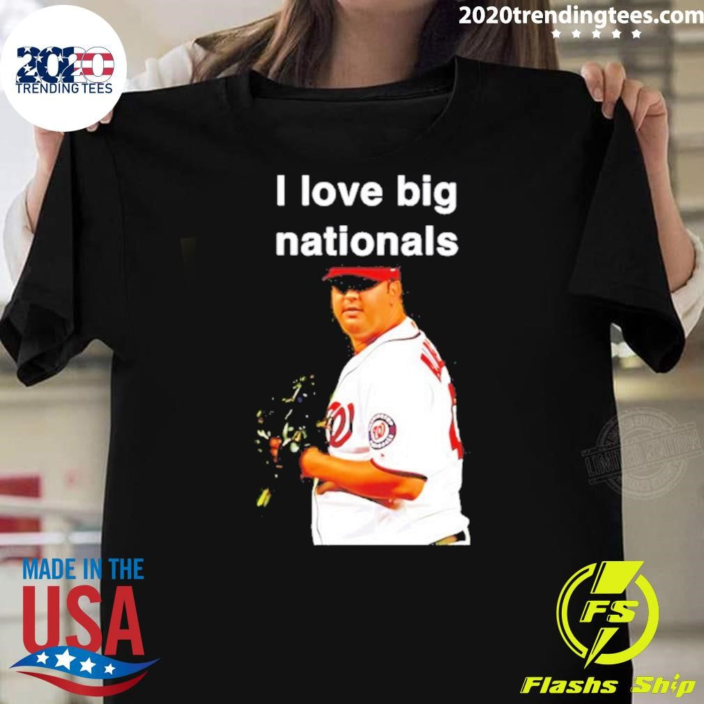 Todd Coffey Washington Nationals I Love Big Nationals Shirt