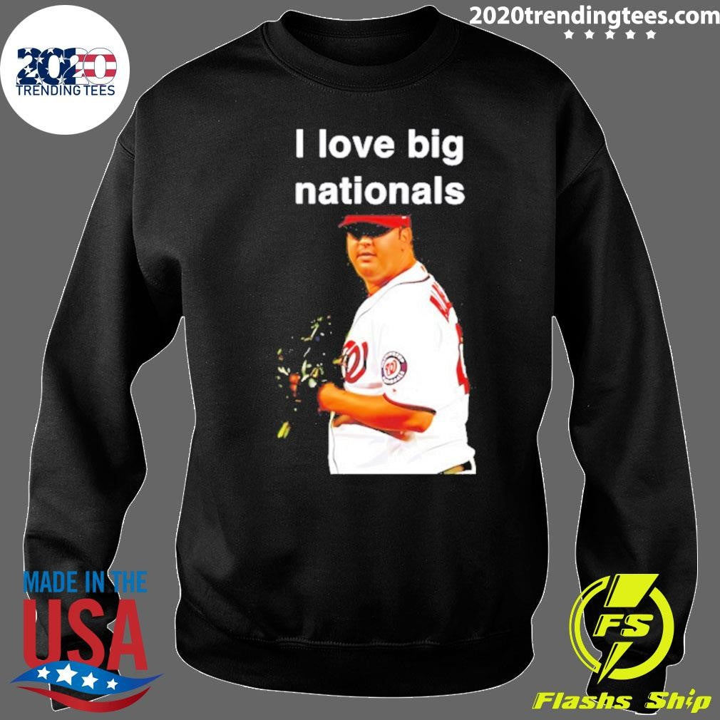 Todd Coffey Washington Nationals I Love Big Nationals Shirt