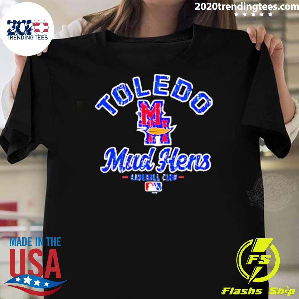 Toledo Mud Hens Baseball Club Mlb Logo Shirt