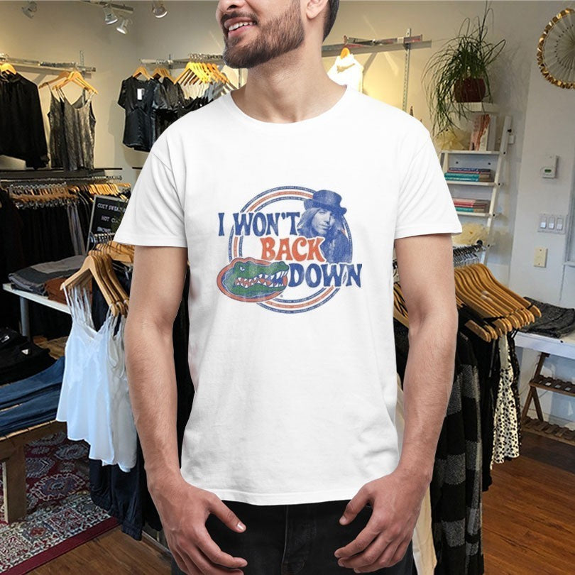 Tom Petty X Florida Gators I Won’t Back Down Shirts