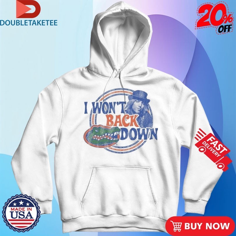 Tom Petty X Florida Gators I Won’t Back Down Shirts