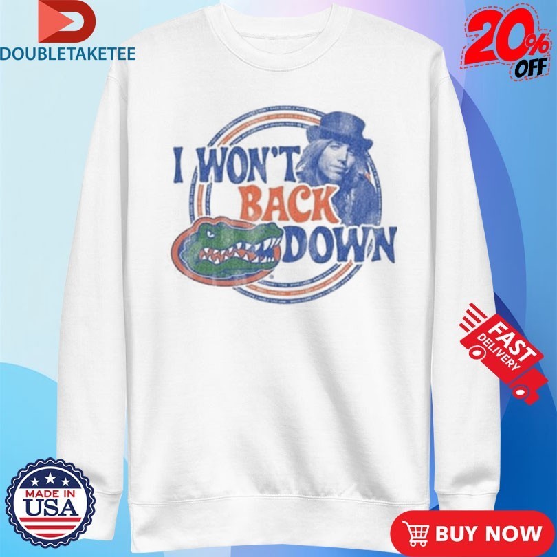 Tom Petty X Florida Gators I Won’t Back Down Shirts