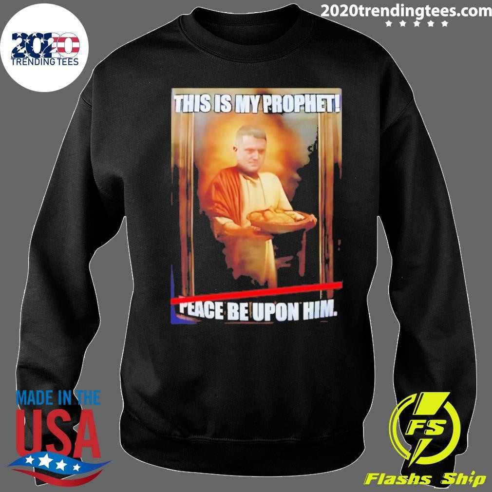 Tommy Robinson Jesus This Is My Prophet Peace Be Upon Him Shirt