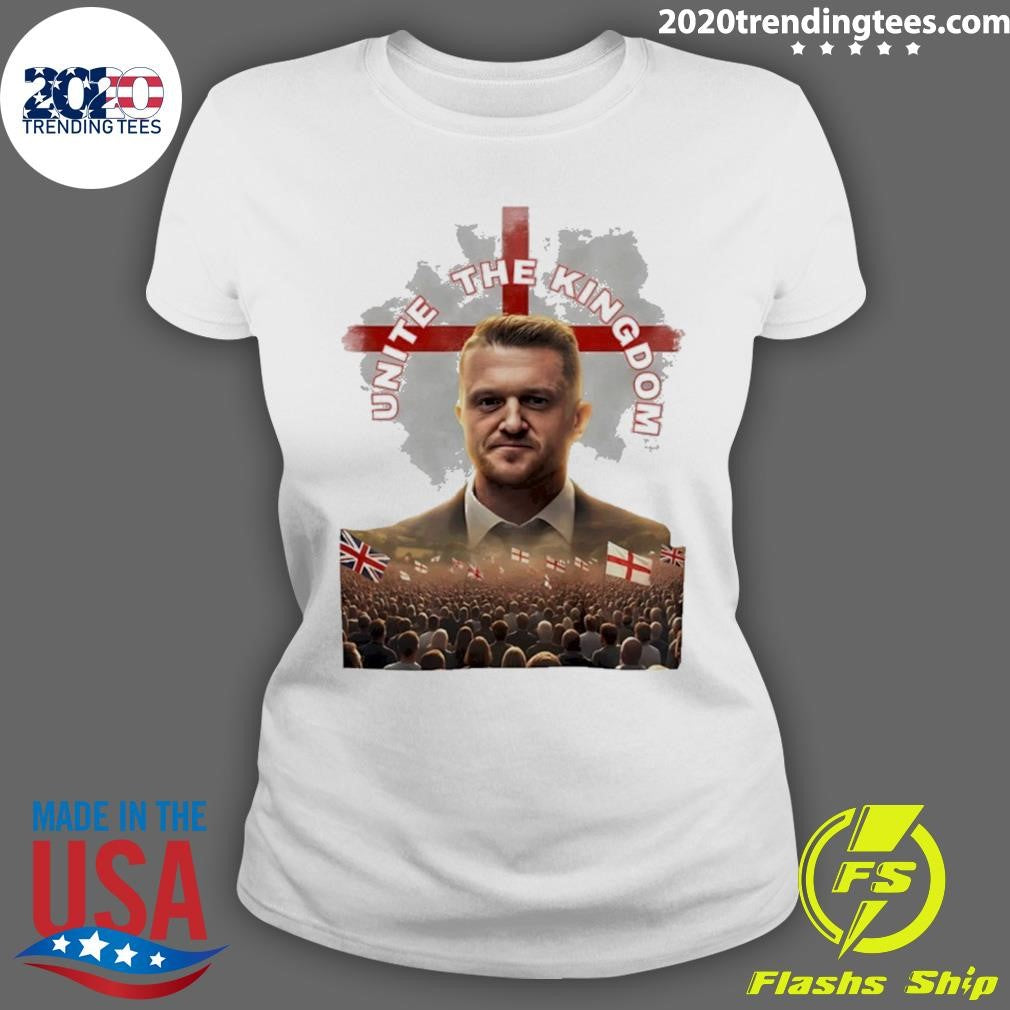 Tommy Robinson Unite The Kingdom Graphic Shirt