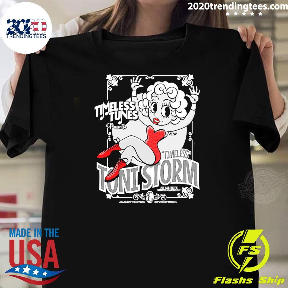 Toni Storm Timeless Tunes Full-Zip Shirt