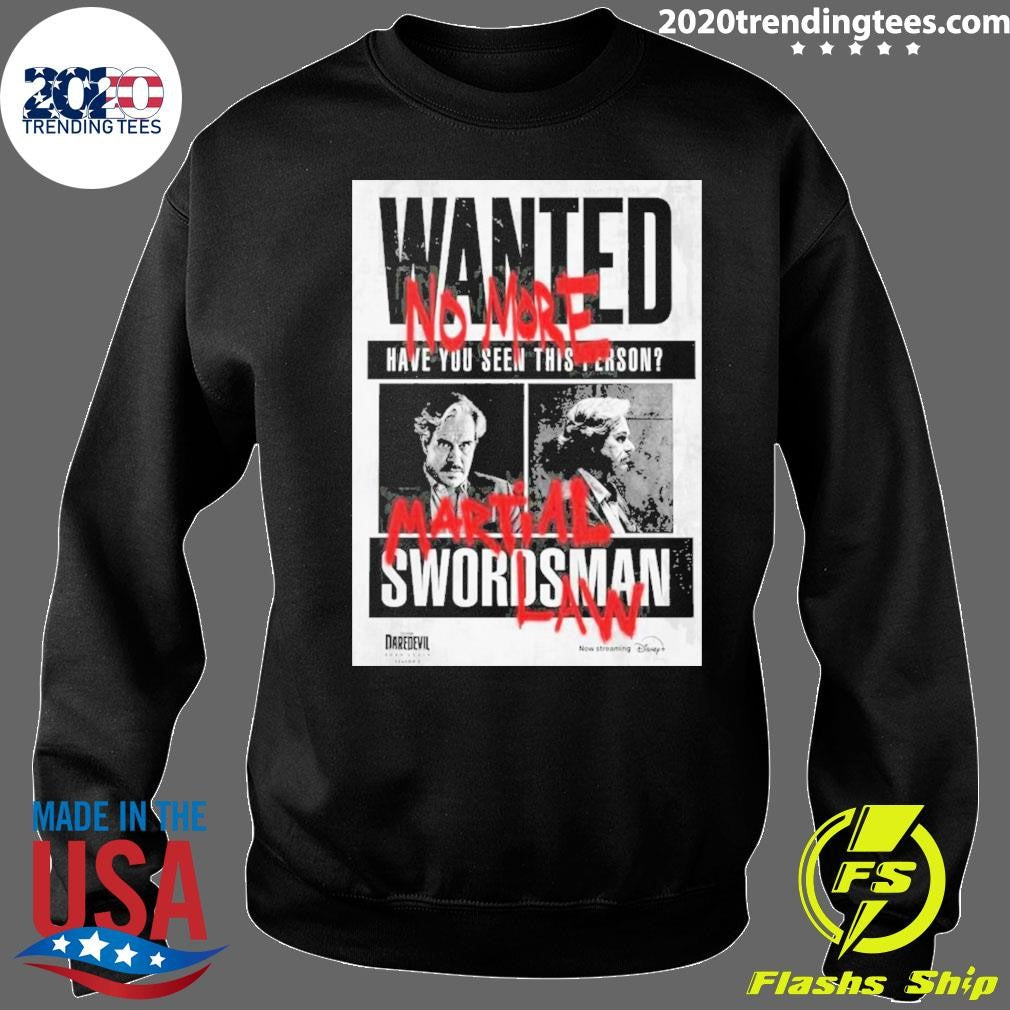 Tony Dalton As Jack Duquesne Aka Swordsman Wanted For Daredevil Born Again Season 2 Shirt