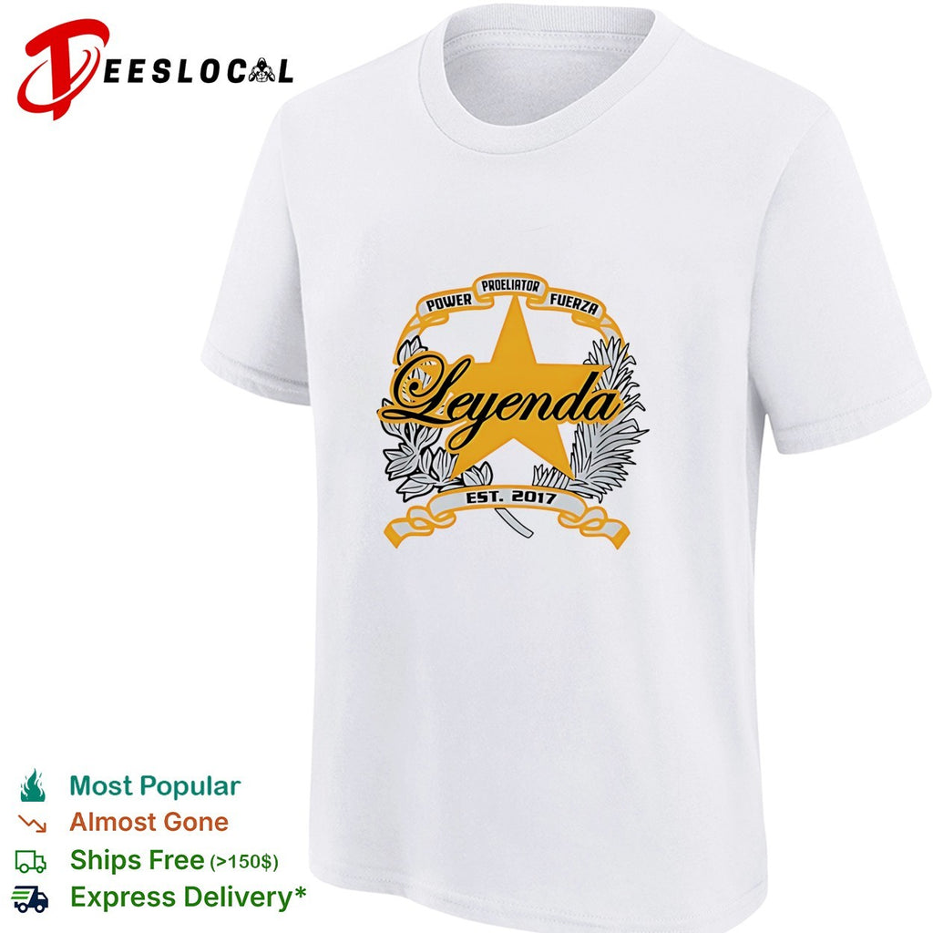 Tony Leyenda Tony Leyenda Shield-Escudo est 2017 shirt