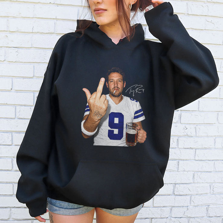 Tony Romo Middle Finger T Shirt