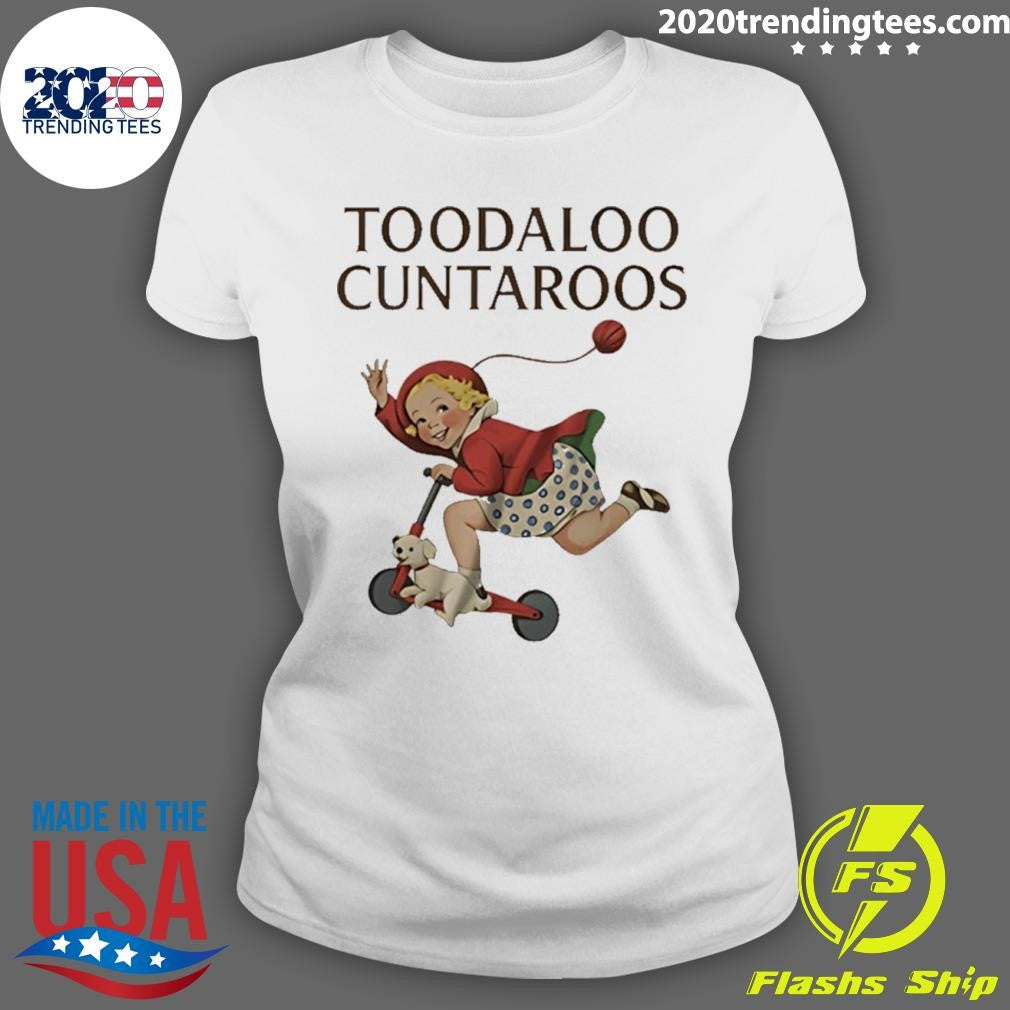 Toodaloo Cuntaroos Roller Girl Retro Shirt