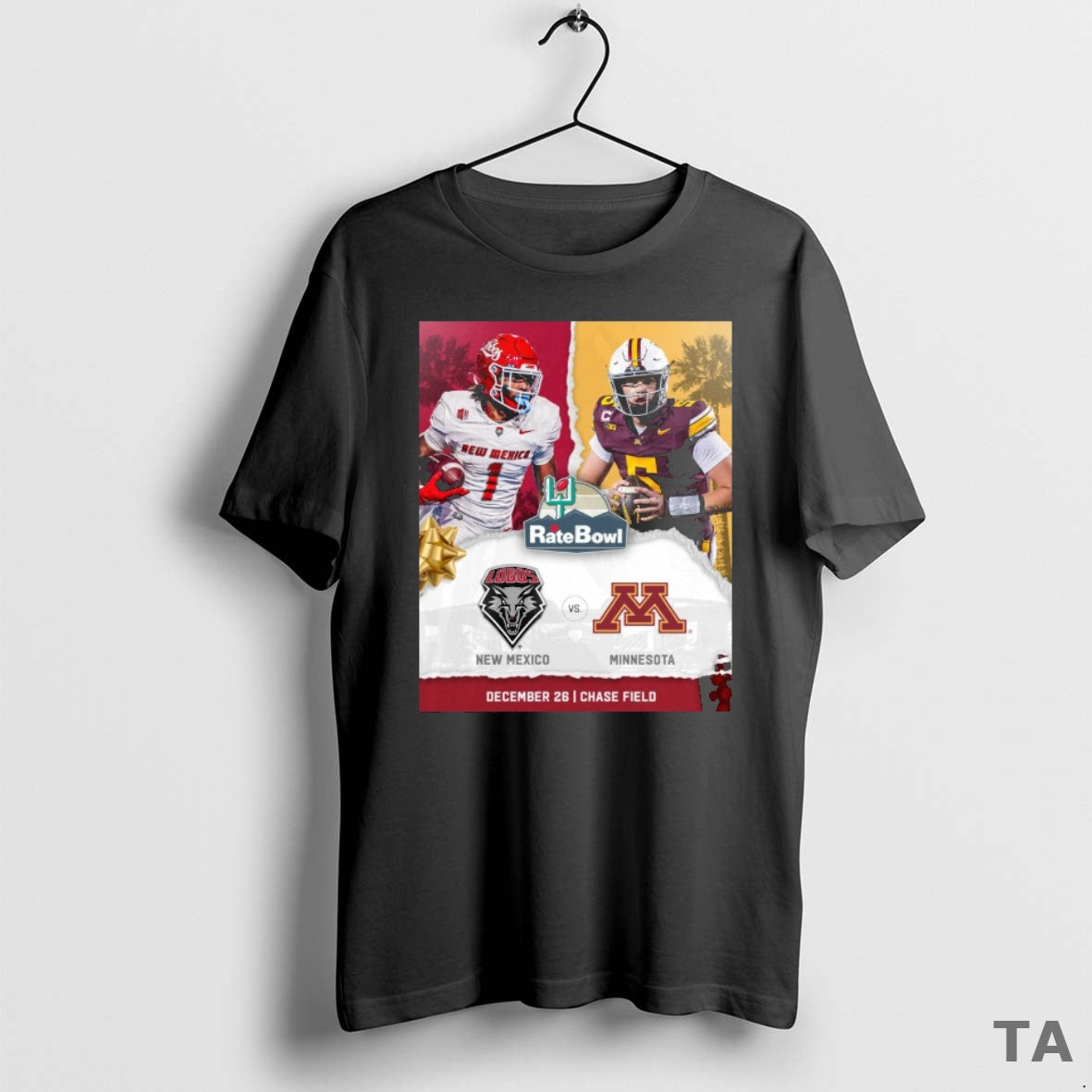 Top 2025 Rate Bowl New Mexico Lobos Vs Minnesota Golden Gophers December 26