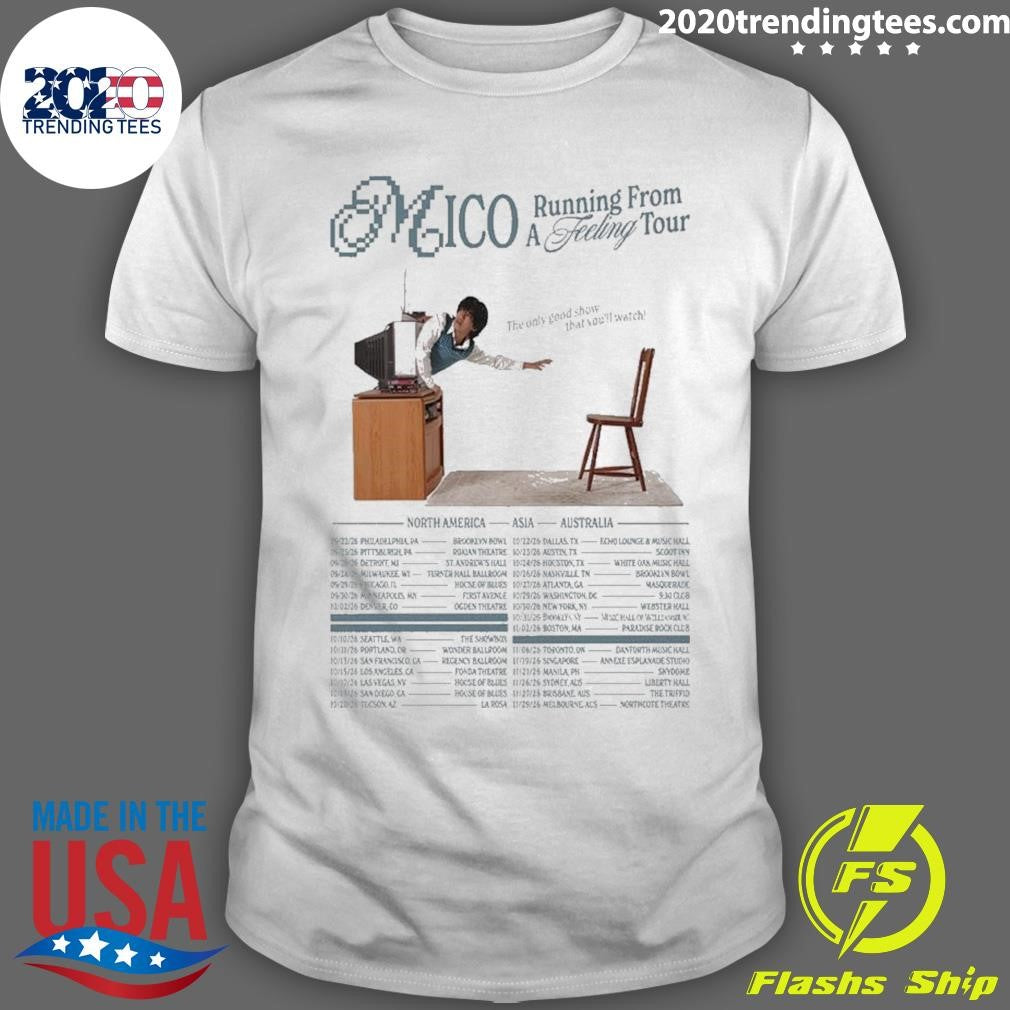 Mico World Tour 2026 Poster Shirt