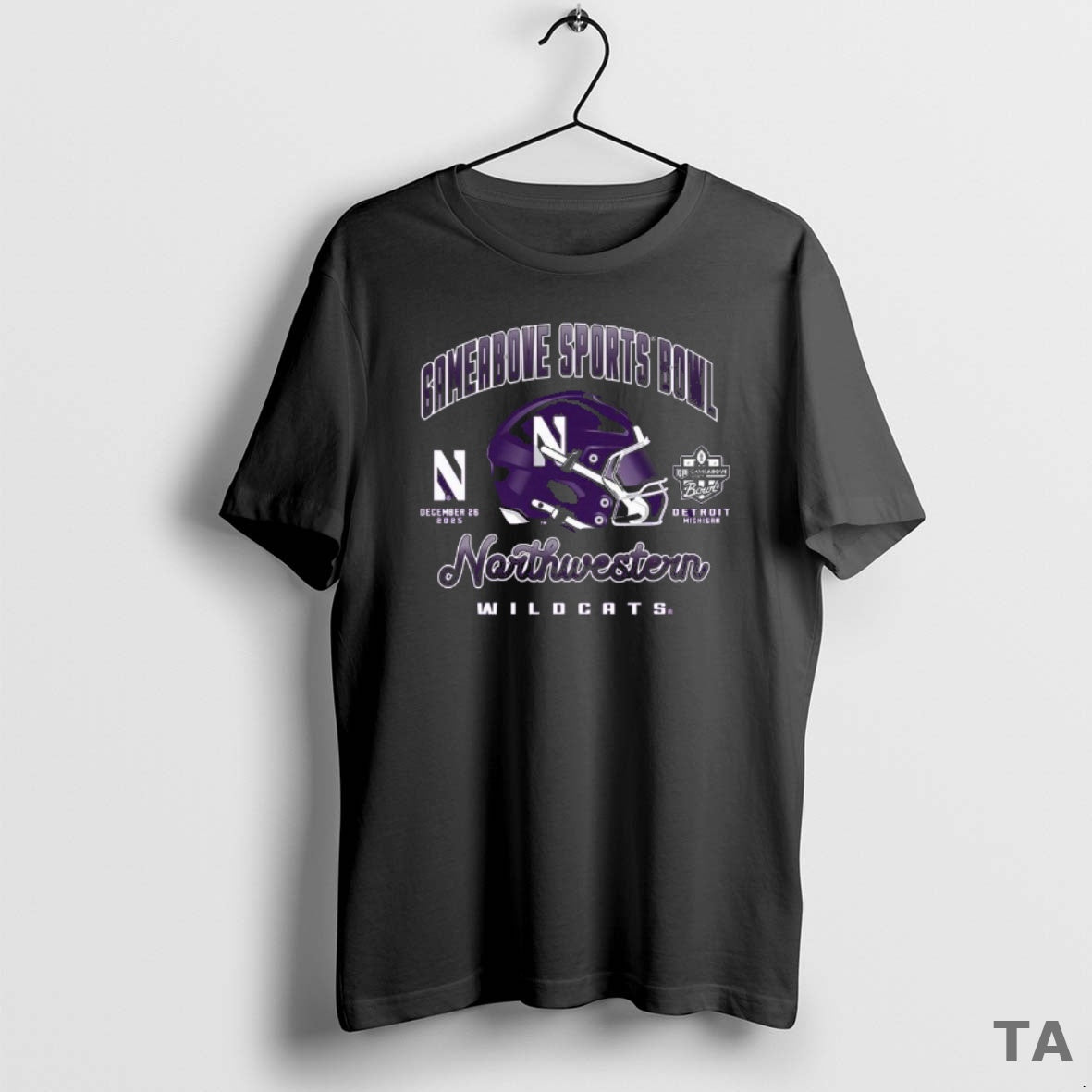 Top Northwestern Football 2025 Gameabove Sports Bowl Bound T Shirt Sweater
