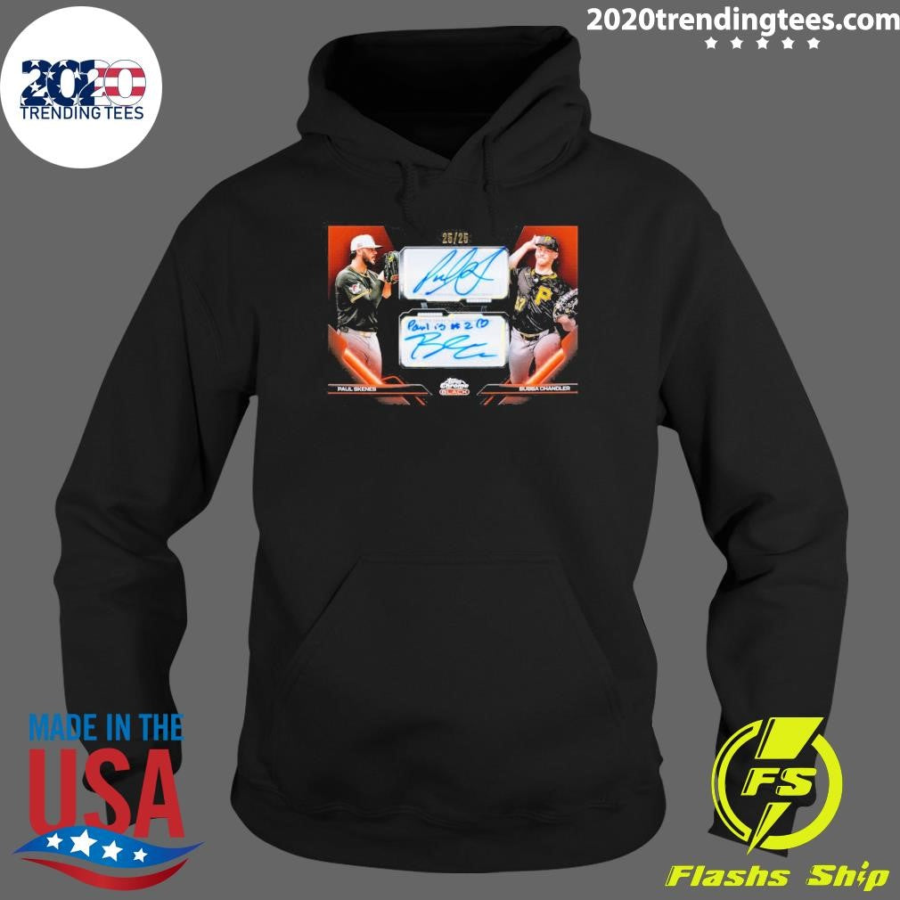Topps Bubba Chandler Trolled Paul Skenes On Their Dual Autograph Signatures Shirt