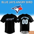 Toronto Blue Jays Angry Bird Custom Jersey