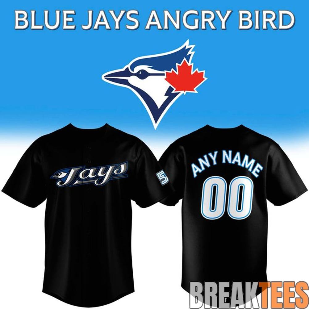 Toronto Blue Jays Angry Bird Custom Jersey