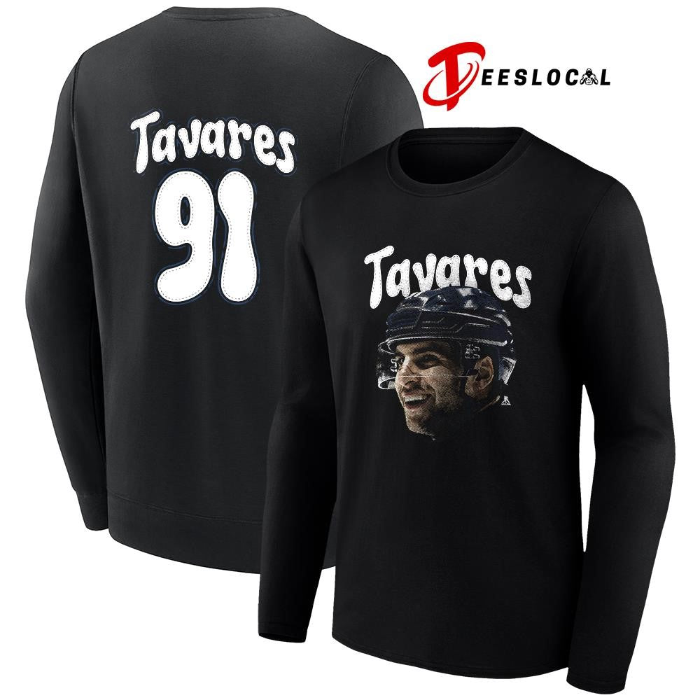 Toronto Maple Leafs John Tavares portrait name and number shirt