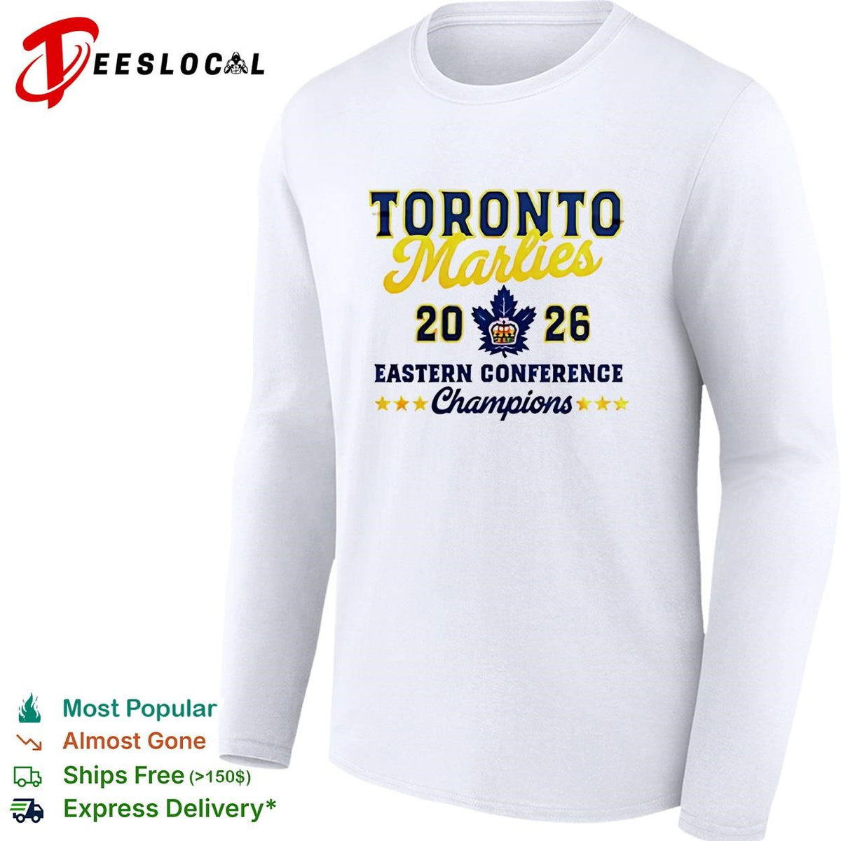 Toronto Marlies 2026 Eastern Conference Champions AHL hockey shirt