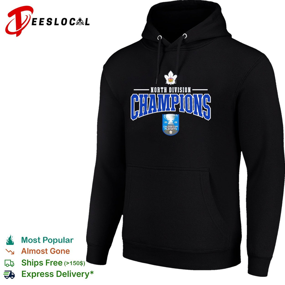 Toronto Marlies North Division Champions 2026 Calder Cup Playoffs hockey team shirt