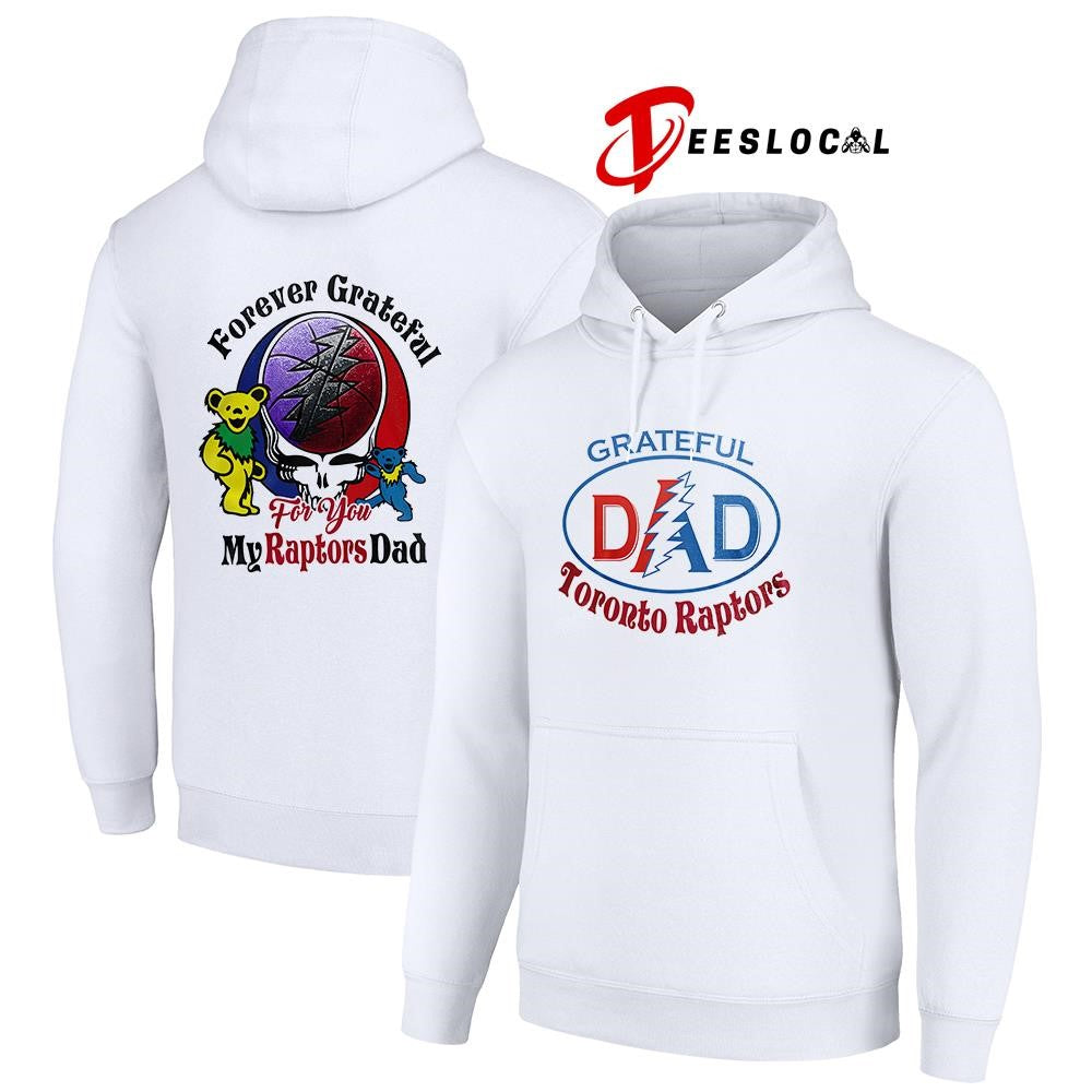 Toronto Raptors x Grateful Dead Father Day forever Grateful logo shirt