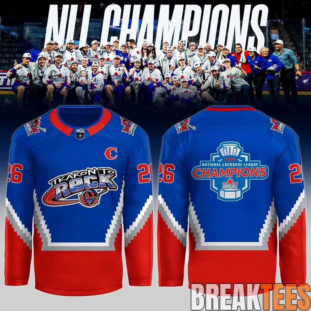 Toronto Rock NLL Champions 2026 Jersey