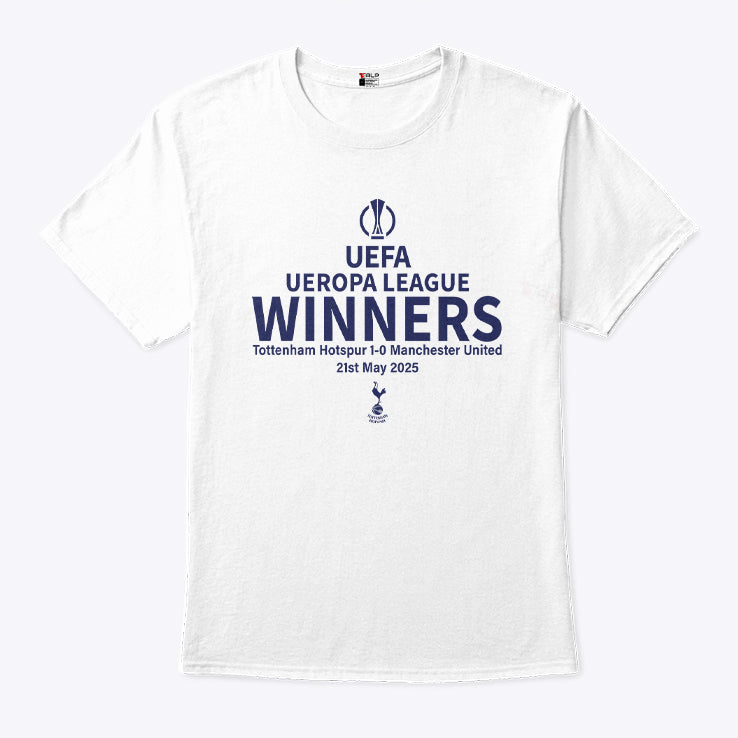 Tottenham Hotspur Europa League Winners T Shirt