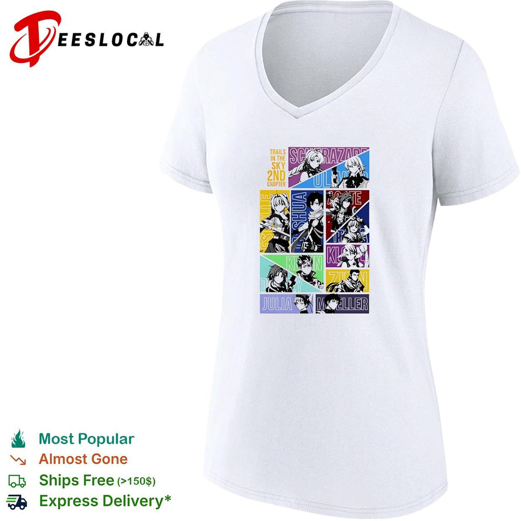 Trails in the sky 2nd chapter playable characters shirt
