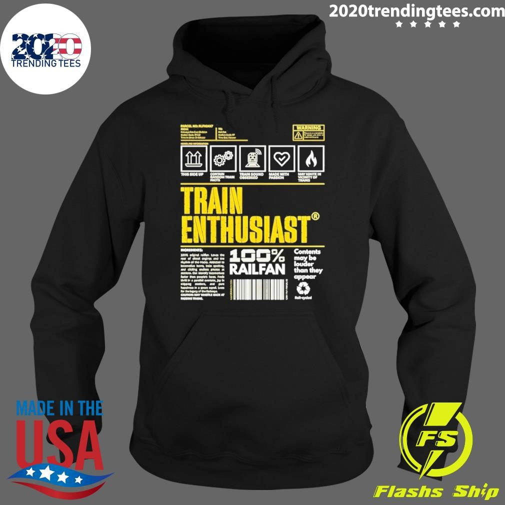 Train Enthusiast 100 Railfan Contents May Be Louder Than They Appear Shirt