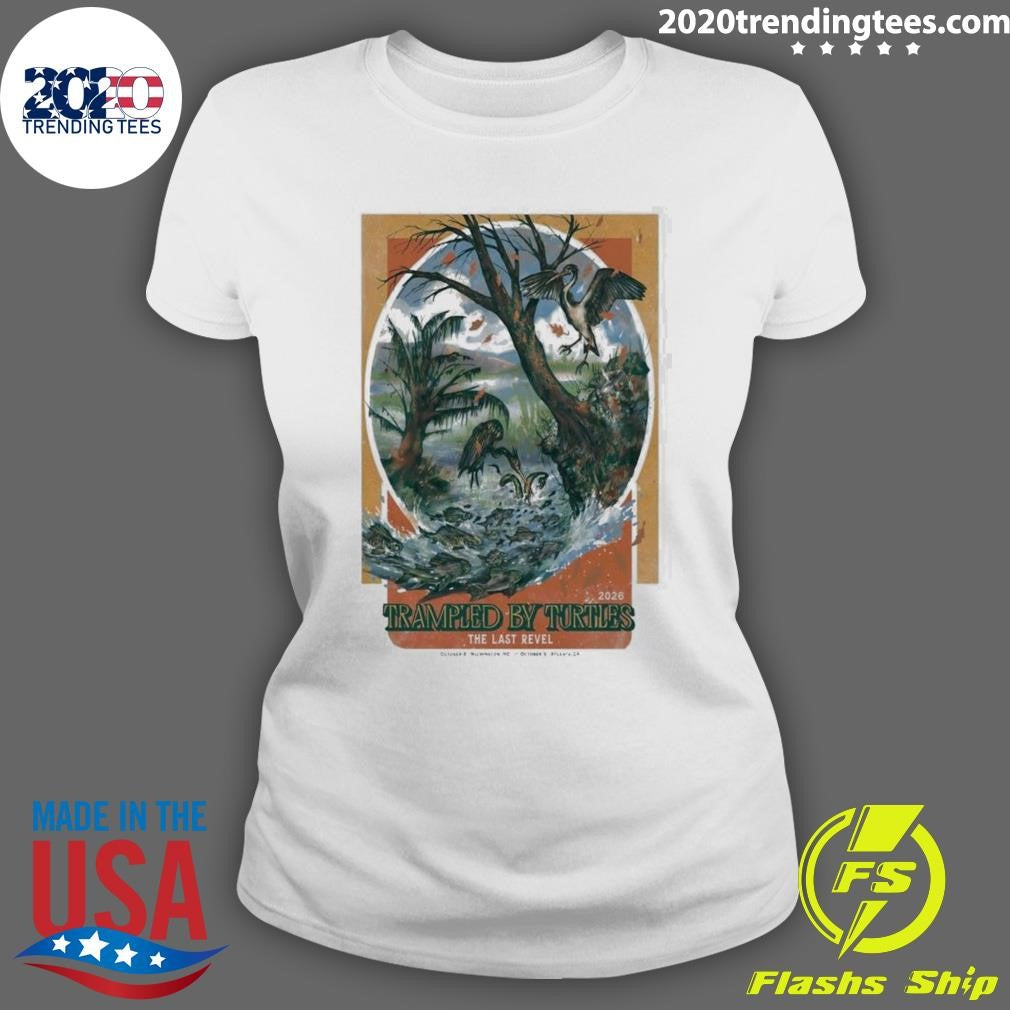 Trampled By Turtles Oct 9 2026 Tabernacle In Atlanta GA Poster Shirt