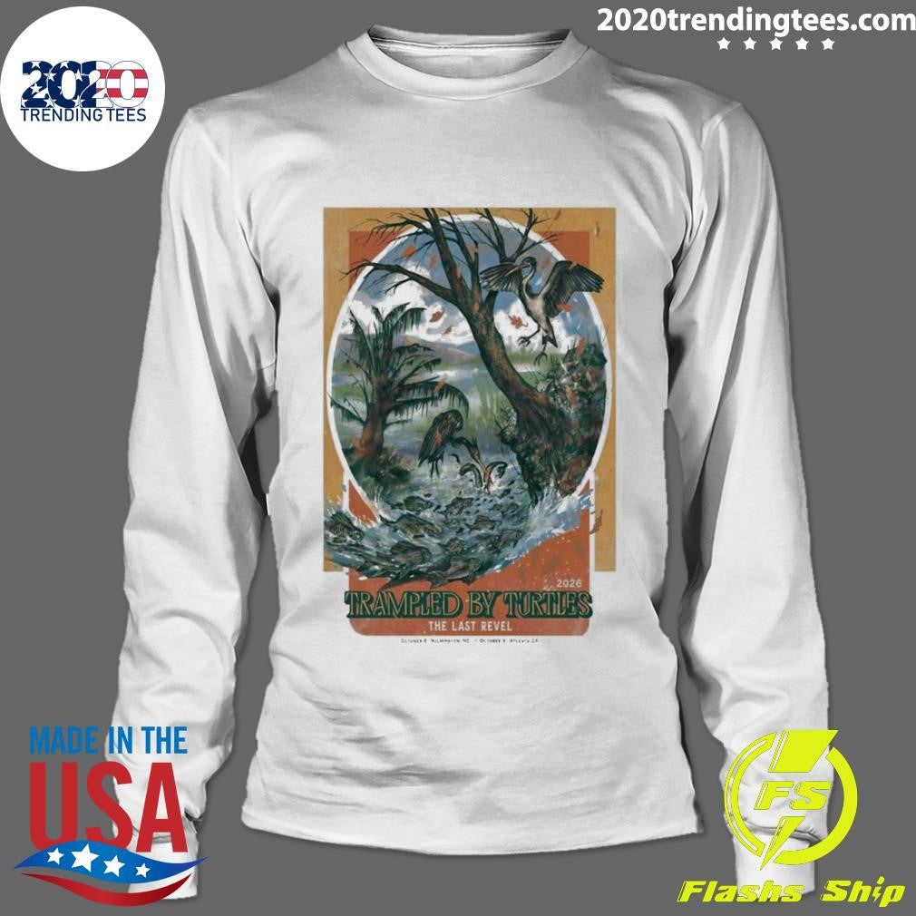 Trampled By Turtles Oct 9 2026 Tabernacle In Atlanta GA Poster Shirt