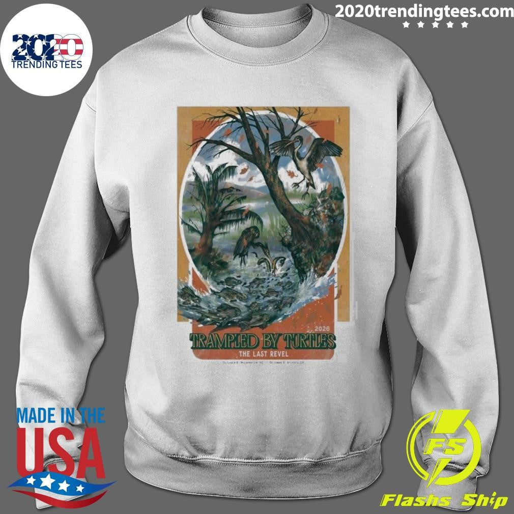 Trampled By Turtles Oct 9 2026 Tabernacle In Atlanta GA Poster Shirt