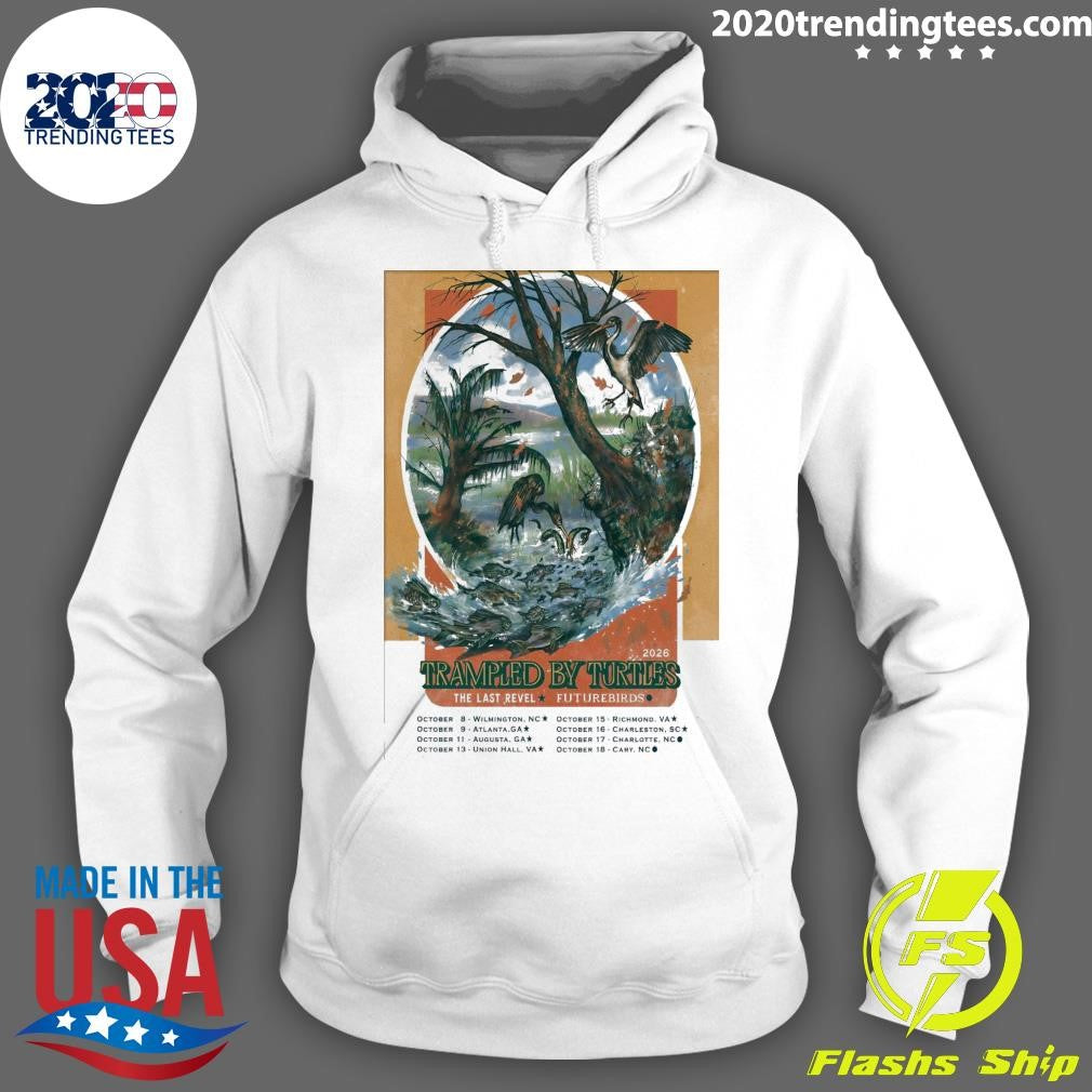Trampled By Turtles The Last Revel Futurebirds October 2026 Tour Shirt