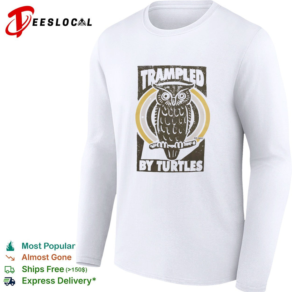 Trampled by Turtles Owl Logo est 2003 Bluegrass Band Music shirt