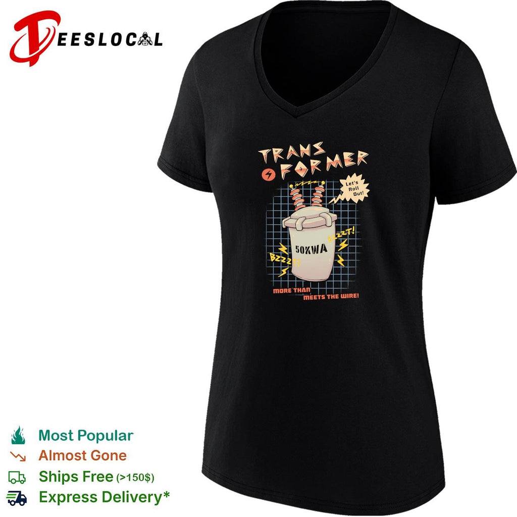 Transformer 50kwa more than meets the wire electrical parody funny shirt