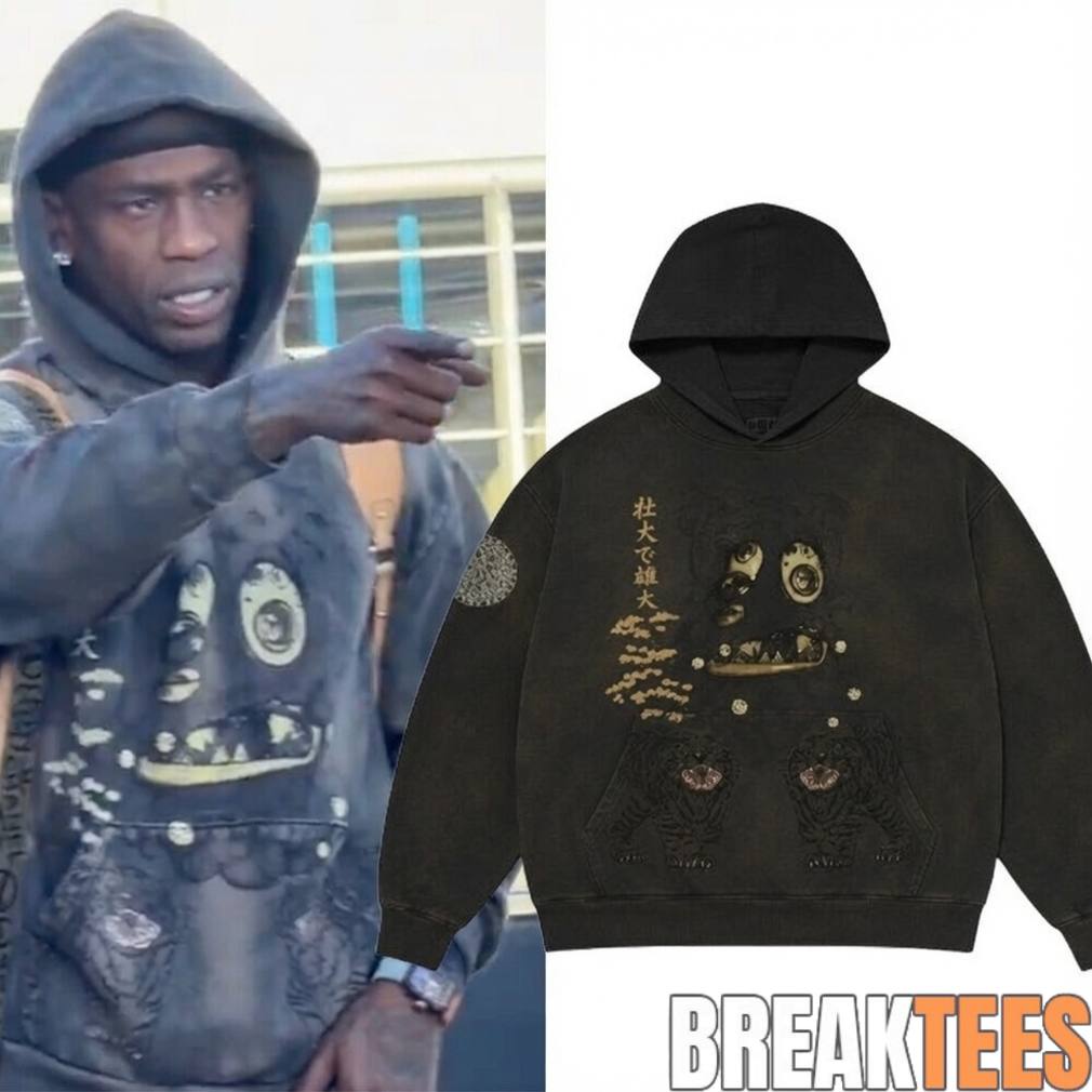 Travis Scott Cactus Jack x Takashi Murakami Hollow Hoodie