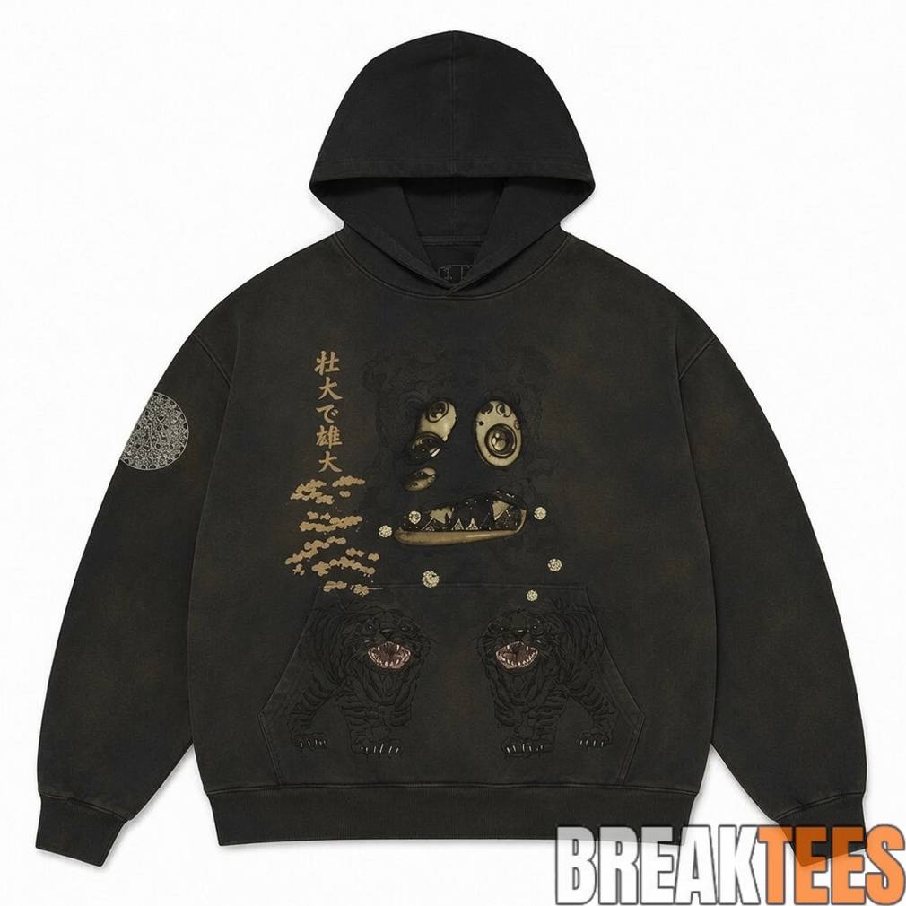 Travis Scott Cactus Jack x Takashi Murakami Hollow Hoodie