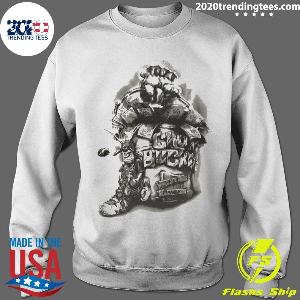 Travis Scott X Spongebob Free Money Chum Bucket Shirt