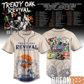 Treaty Oak Revival West Texas Degenerate Tour 2026 Baseball Jersey