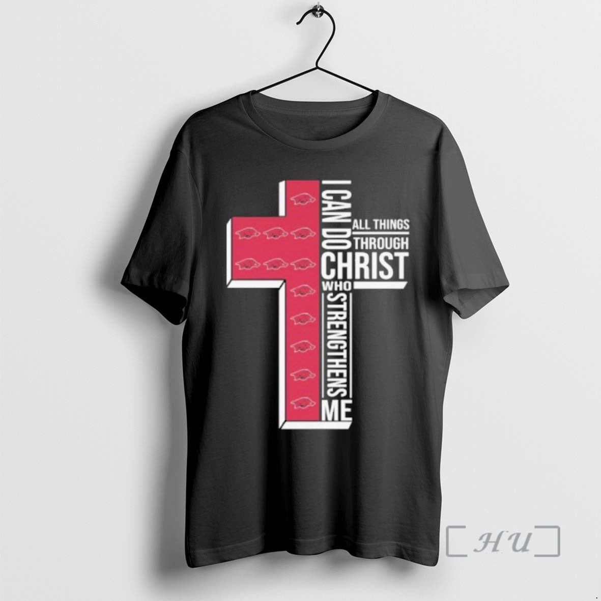 Trending 2026 Arkansas Razorbacks I Can Do All Things Through Christ Who Strengthens Me Premium