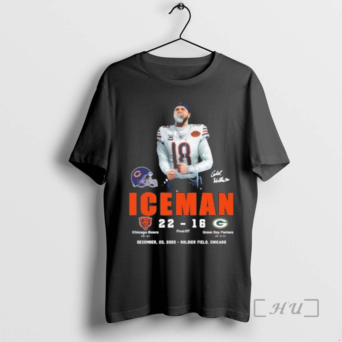 Trending Caleb Williams Iceman Bears 22 16 Packers