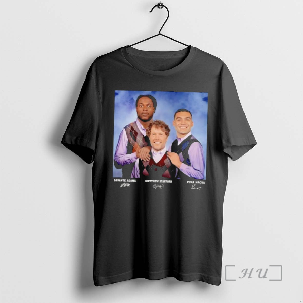 Trending Davante Adams Puka Nacua Matthew Stafford Football Los Angeles Step Brothers Premium T Shirts