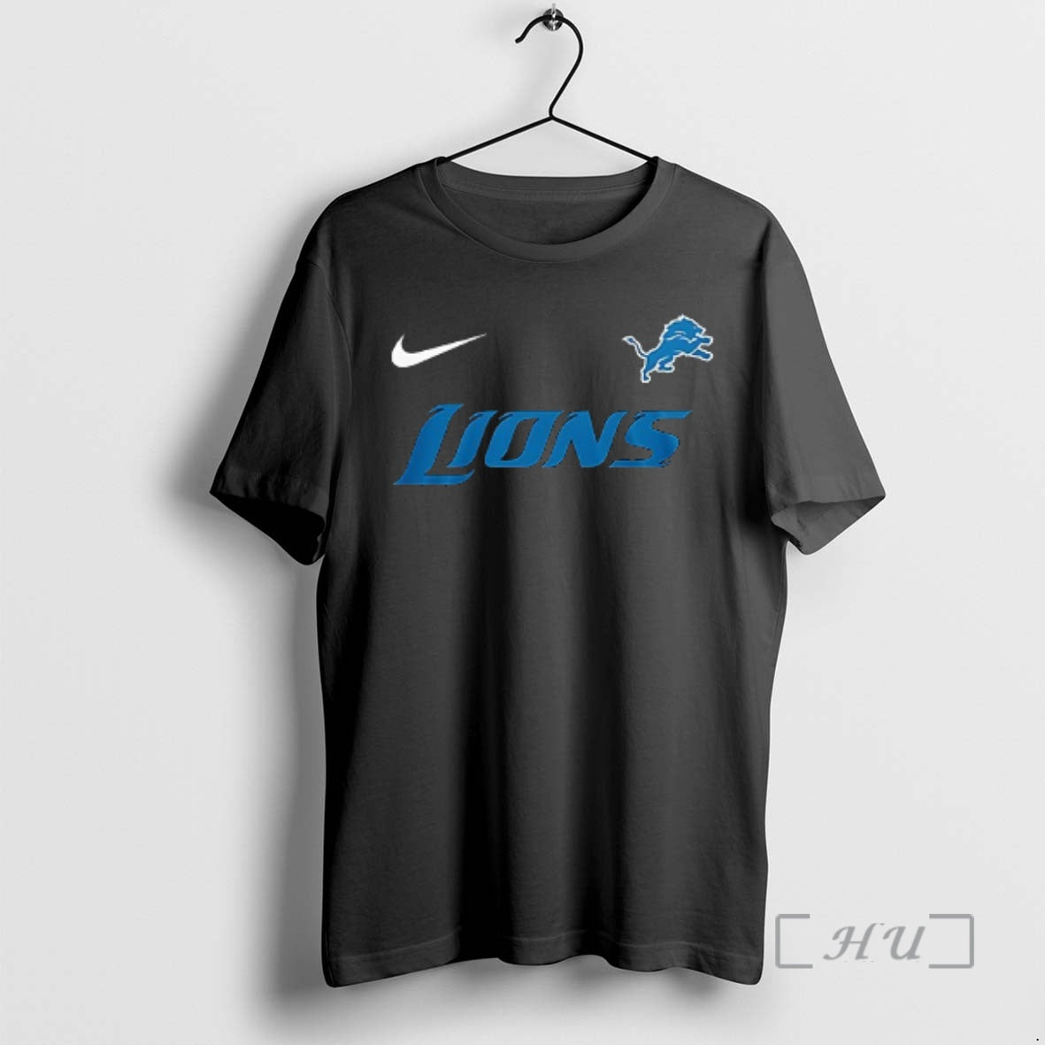 Trending Detroit Lions This Drummer Loves The Lions Skeleton Double Sided Graphic Premium T Shirts