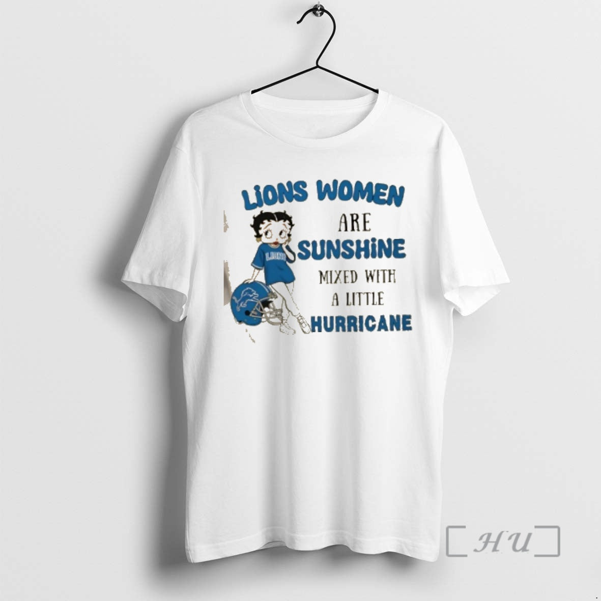 Trending Detroit Lions Women Are Sunshine Mixed With A Little Hurricane Premium T Shirts Sweater