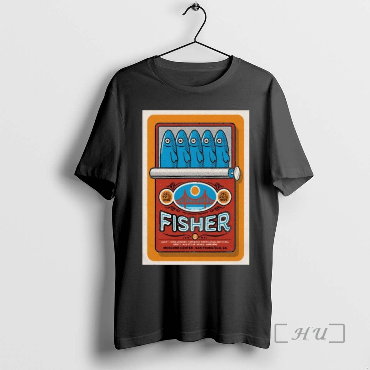 Trending Fisher December 19 20 2025 Moscone Center In San Francisco Ca Premium T Shirts
