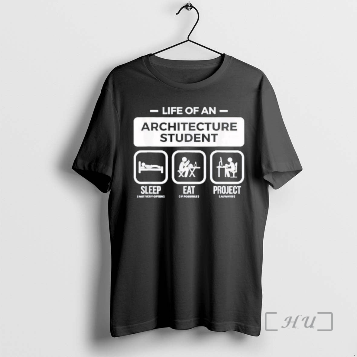 Trending Funny Life Of An Architecture Student 2025 Legendary Design School Humor Premium T Shirts