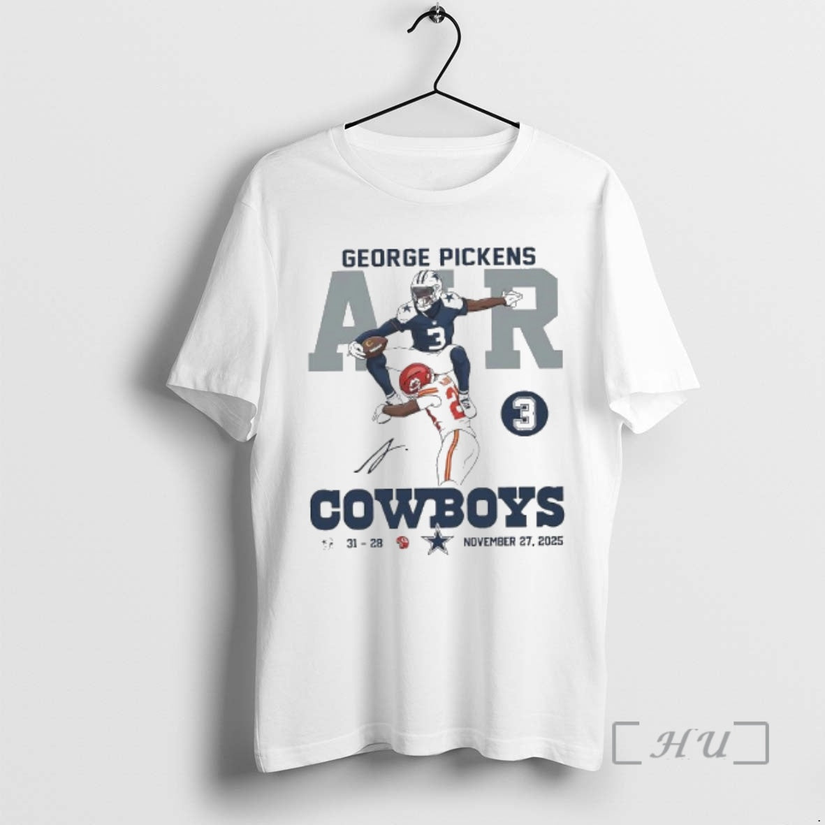 Trending George Pickens Cowboys Signature Graphic