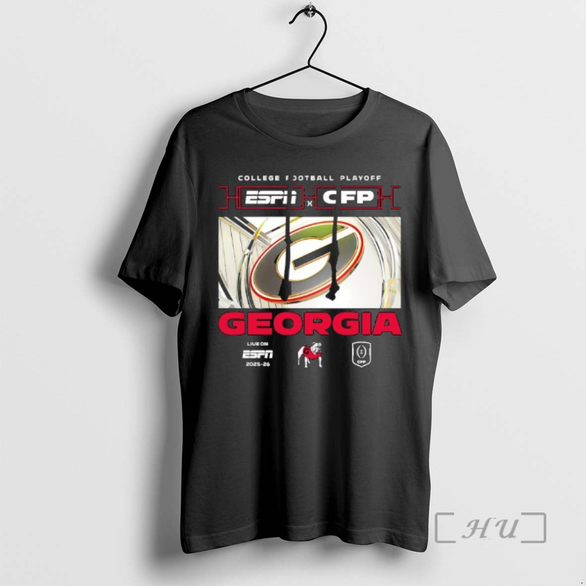 Trending Georgia Bulldogs Espn X Cfp College Football Playoff Live On Espn 2025 26 Premium